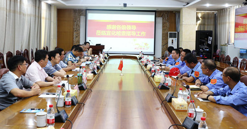 省應(yīng)急管理廳總工程師徐克一行到股份公司檢查指導(dǎo)工作(圖2) 省應(yīng)急管理廳總工程師徐克一行到股份公司檢查指導(dǎo)工作(圖2)