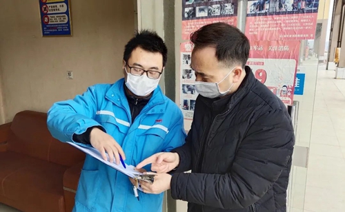 周金平先后到楚星公司、松滋肥業(yè)、實訓(xùn)基地和股份公司檢查疫情防控工作(圖2)