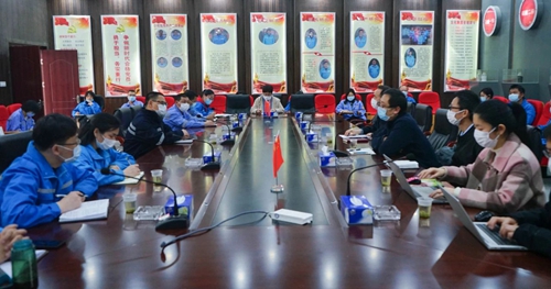 周金平、張濤一行到松滋肥業(yè)駐點推進信息化工作(圖1)