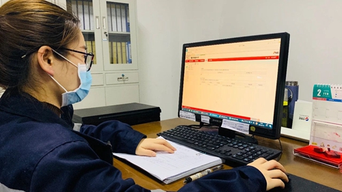 線上辦公零接觸！松滋肥業(yè)信息化在戰(zhàn)“疫”之中顯身手(圖4)