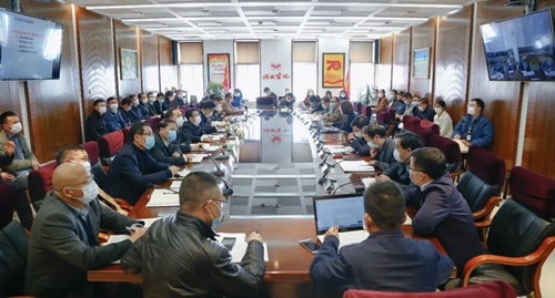 集團(tuán)召開一季度效益分析暨4月份資金計劃會(圖1) 集團(tuán)召開一季度效益分析暨4月份資金計劃會(圖1)