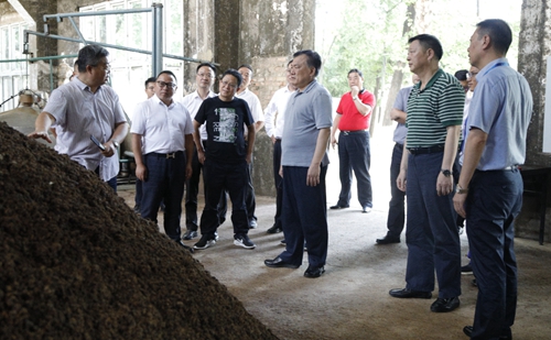 袁衛(wèi)東、王大真到金沙酒業(yè)調(diào)研指導工作(圖2)