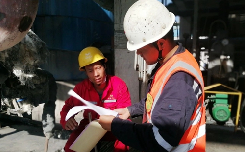 青海宜化:奏響大修進行曲 堅決打贏攻堅戰(zhàn)(圖4) 青海宜化:奏響大修進行曲 堅決打贏攻堅戰(zhàn)(圖4)