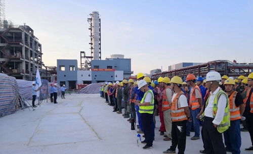 宜化新材料開展“七比七賽”勞動(dòng)競賽活動(dòng)(圖1) 宜化新材料開展“七比七賽”勞動(dòng)競賽活動(dòng)(圖1)