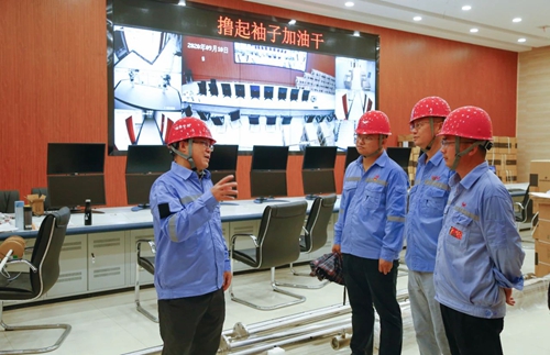 王大真在TMP項(xiàng)目現(xiàn)場(chǎng)強(qiáng)調(diào):加緊推進(jìn)工程建設(shè) 扎實(shí)做好開車準(zhǔn)備(圖1) 王大真在TMP項(xiàng)目現(xiàn)場(chǎng)強(qiáng)調(diào):加緊推進(jìn)工程建設(shè) 扎實(shí)做好開車準(zhǔn)備(圖1)