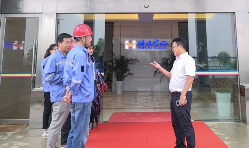 王大真到松滋肥業(yè)、楚星公司和TMP項目現(xiàn)場檢查工作(圖3)