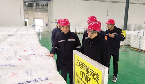 王大真到松滋肥業(yè)和新材料公司現(xiàn)場調(diào)研(圖2) 王大真到松滋肥業(yè)和新材料公司現(xiàn)場調(diào)研(圖2)