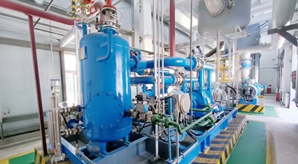 電石渣漿回收乙炔氣裝置開車成功！新疆宜化以技術(shù)革新助推節(jié)能減排(圖1)