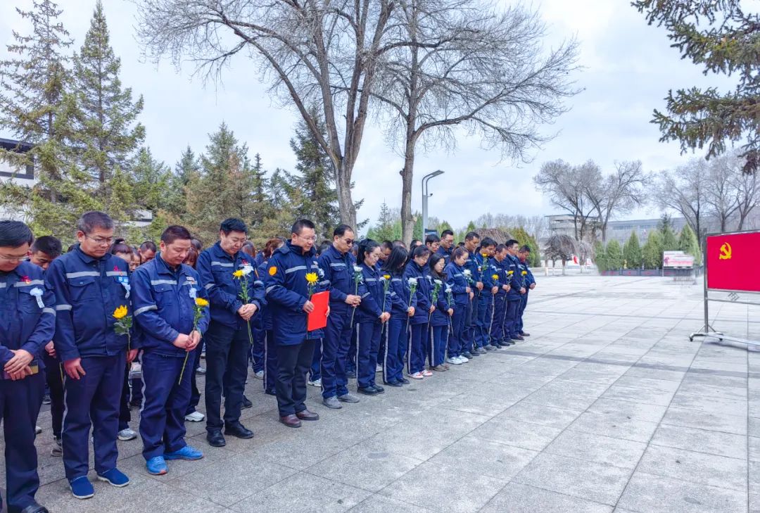 青海片區(qū)公司：緬懷先輩祭英烈，踔厲奮發(fā)譜新篇(圖4)