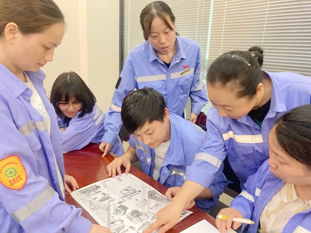 【安全生產(chǎn)月】降解新材料開(kāi)展“安全我參與，大家來(lái)找茬”活動(dòng)